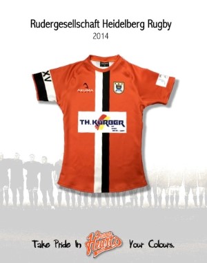 Das neue Rugby Bundesliga-Trikot der RG Heidelberg